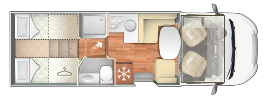 Mobilhome inrichting